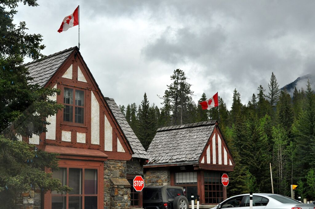 Entry fee that you have to pay for entering Banff National Park