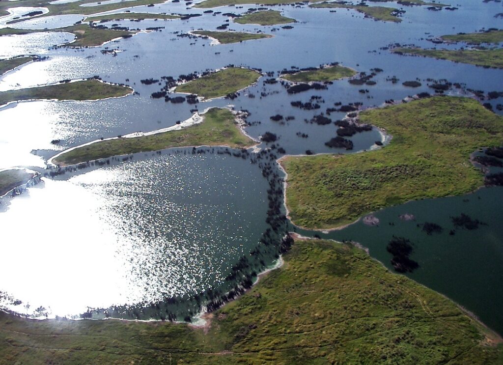 The Pantanal - a Flooded grasslands and savannas ecoregion of south-central South America.