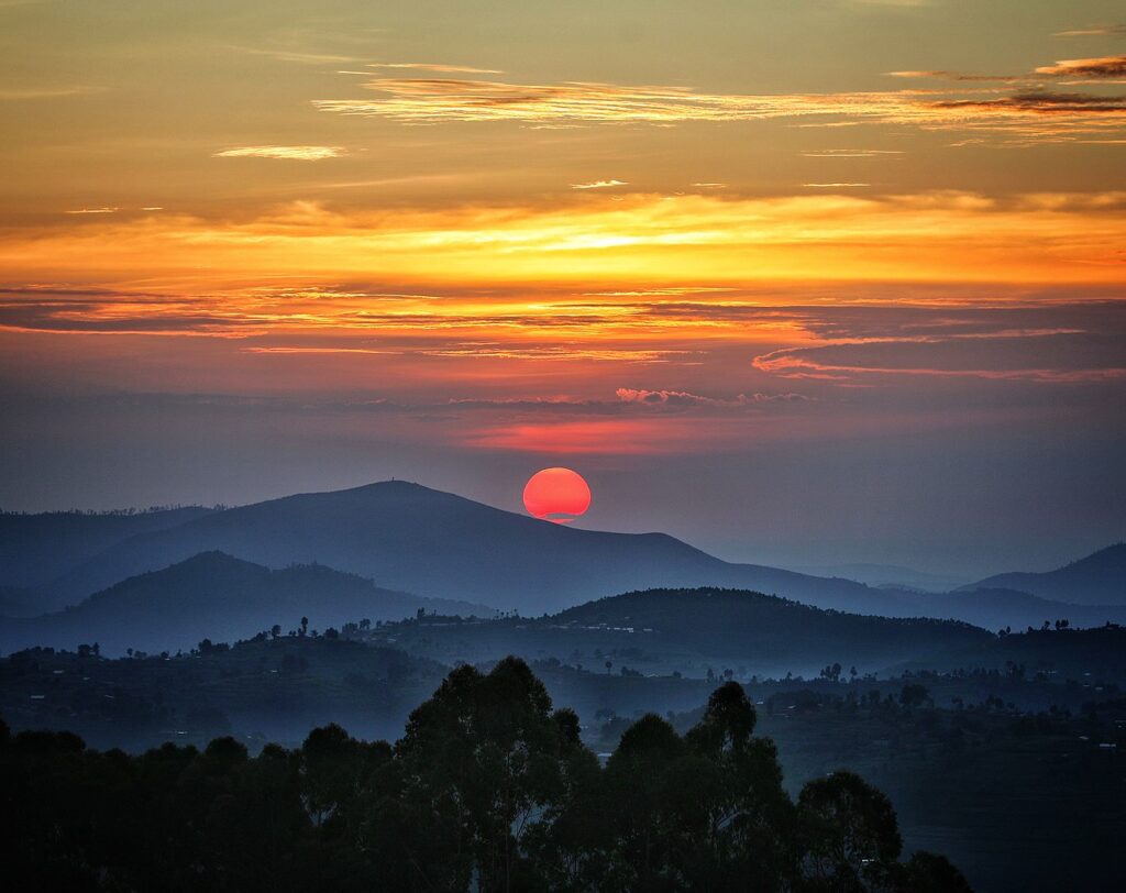 Sunrise in Nyungwe