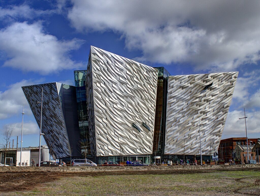 Titanic Belfast from the front