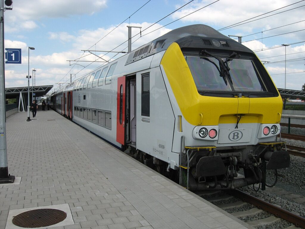 A common Belgian train.