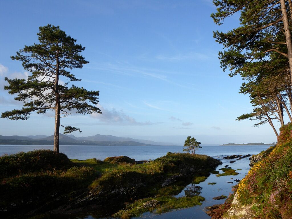 Scenic view of the Ring of Kerry in the south west.