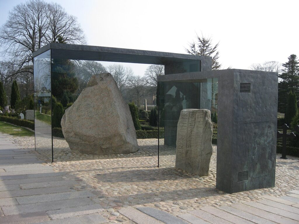 Jelling Mounds, Runic Stones and Church