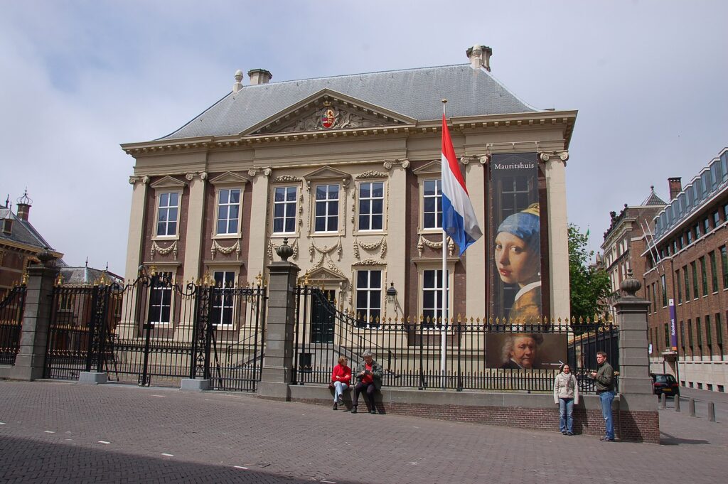 "Girl with a Pearl Earring" at Mauritshuis