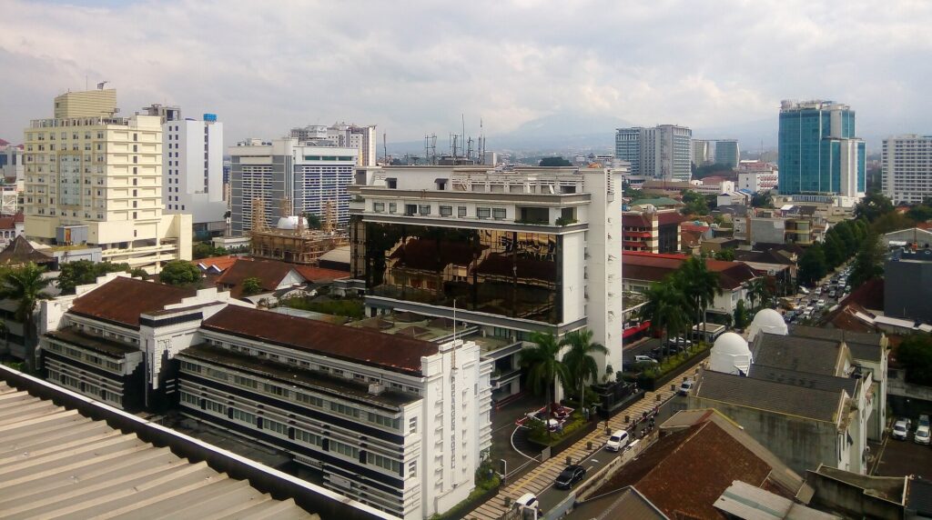 Bandung View dari Gedung Wisma HSBC Asia Afrika