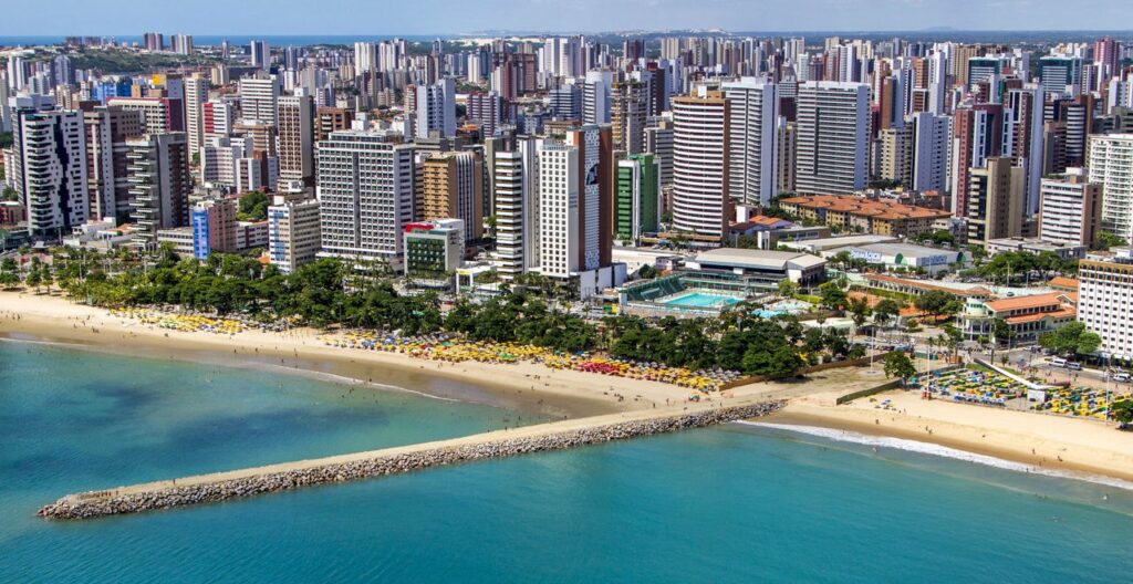 Seashore of Fortaleza