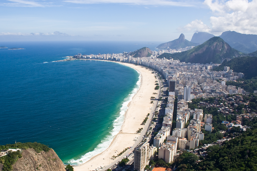 Copacabana Beach - Rio de Janeiro, Brazil