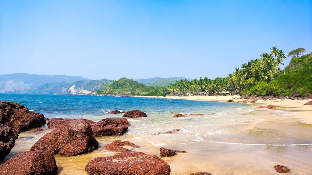 Cola Beach, slightly north of Agonda goa