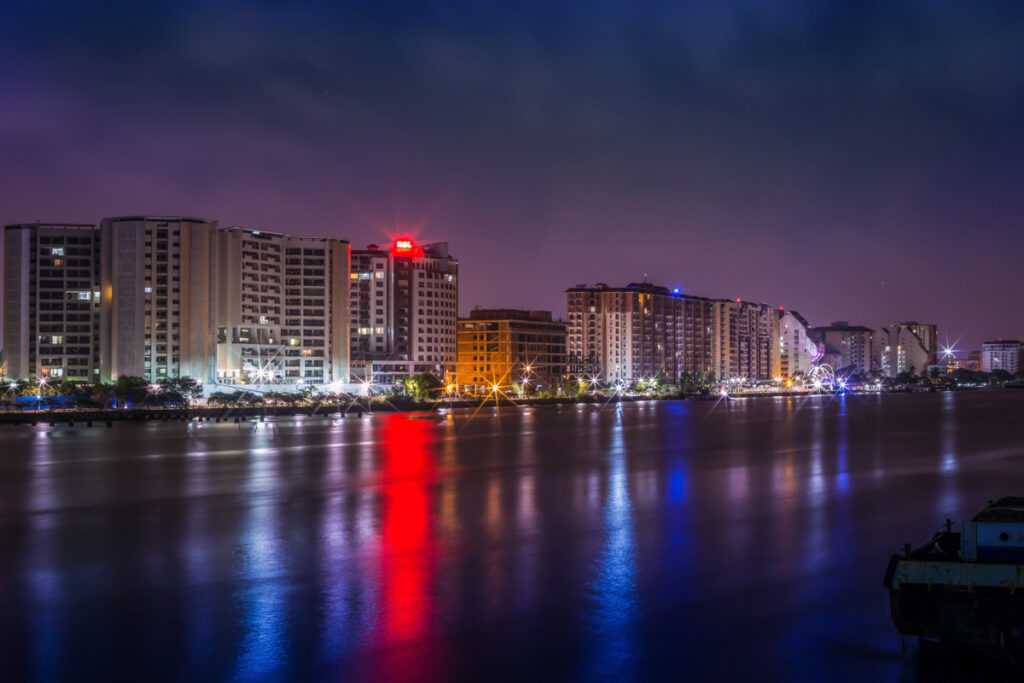 Kochi Skyline at Night