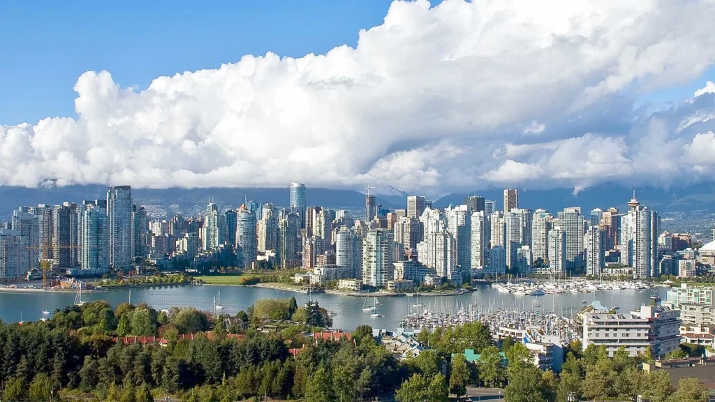 Downtown Vancouver skyline