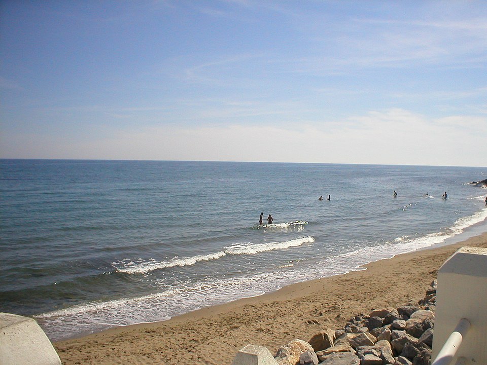 View of Calahonda beach.